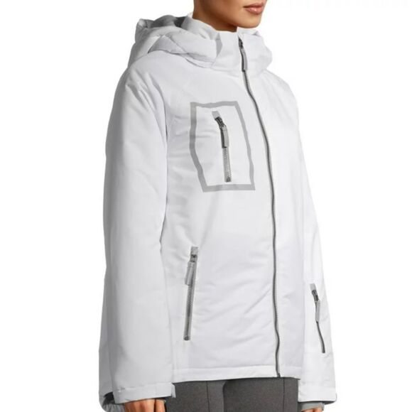 Swiss Tech medium Long Sleeve Fleece Ski Single-Breasted Mid-Length Jacket - Picture 5 of 5